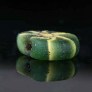 Ancient Egyptian glass bead with flower design mosaic cane